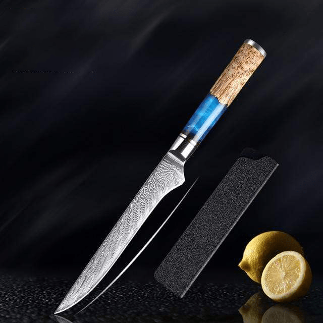 Sakuto Japanese Knives Chef Knife Set Best Japanese Damascus Knives Ultra Sharp Blade