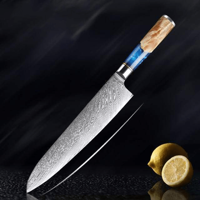 Sakuto Japanese Knives Chef Knife Set Best Japanese Damascus Knives Ultra Sharp Blade